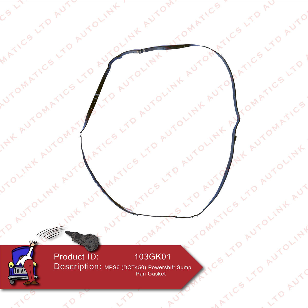 MPS6(DCT450) Powershift Sump Pan Gasket