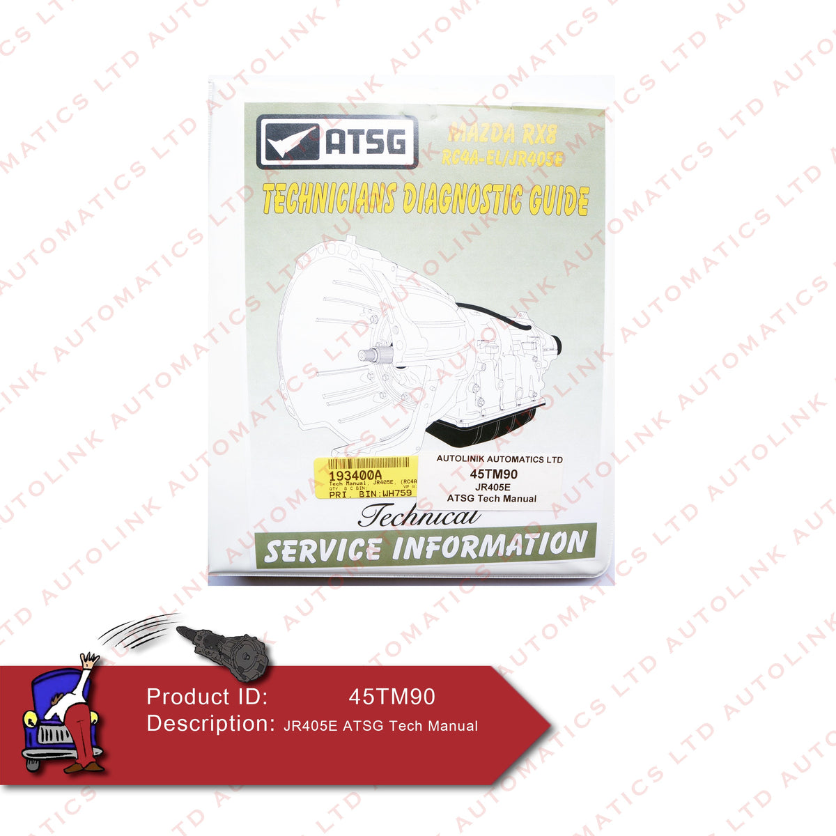 JR405E ATSG Tech Manual