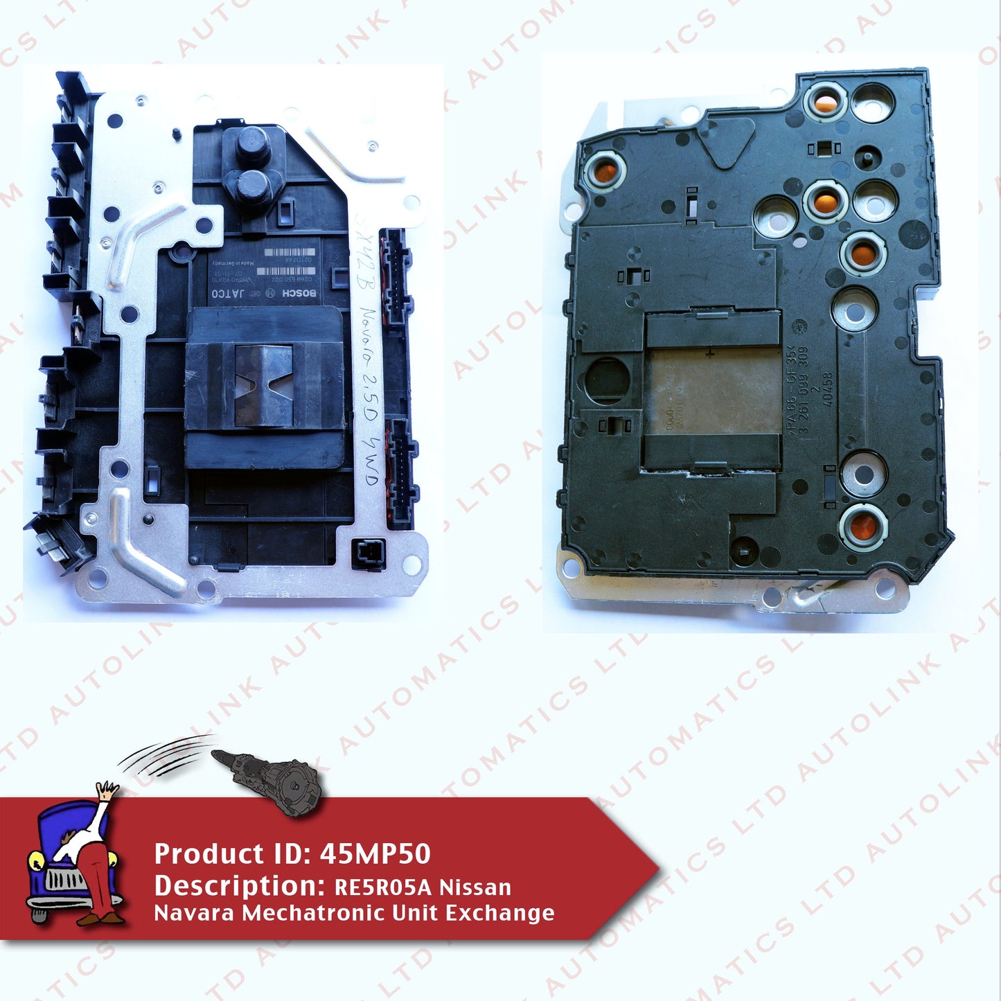 RE5R05A Nissan Navara Mechatronic Unit Exchange