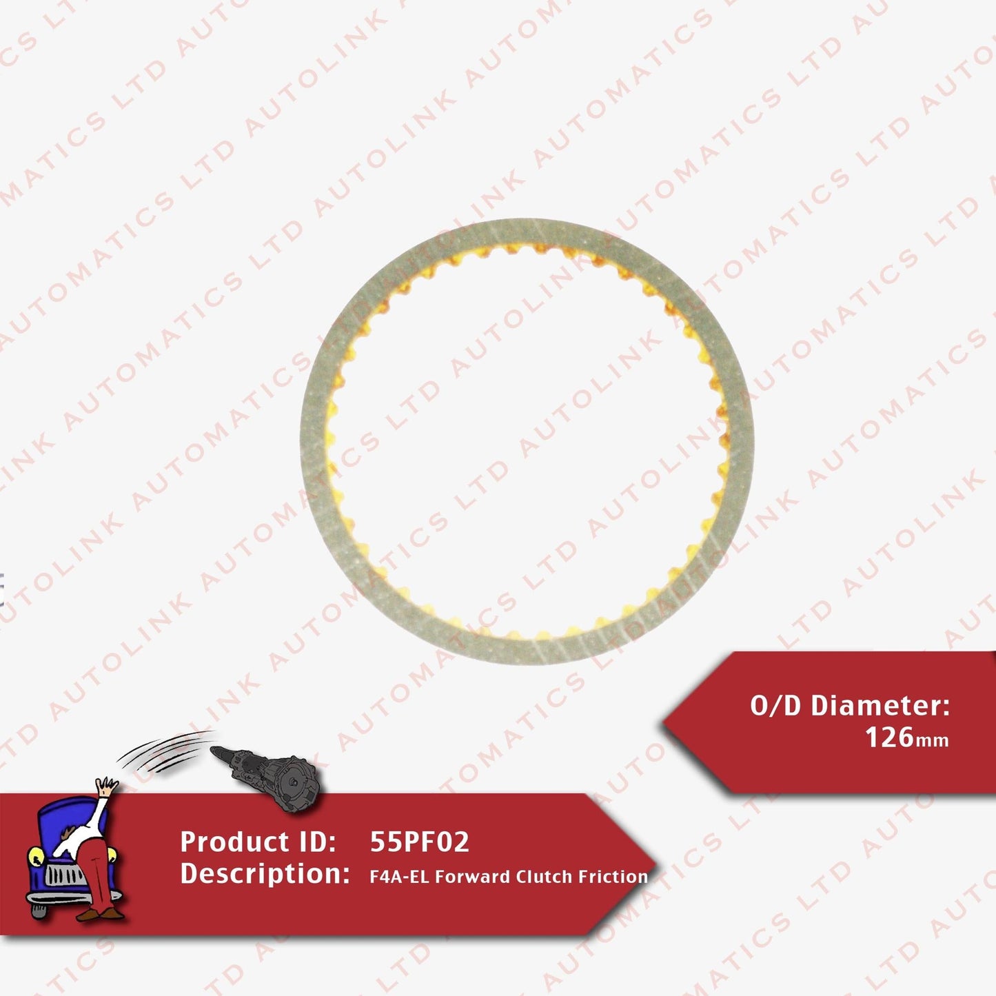 F4A-EL Forward Clutch Friction