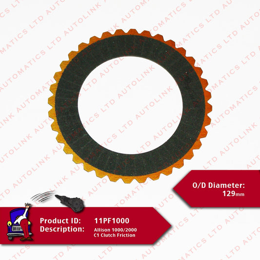 Allison 1000/2000 C1 Clutch Friction