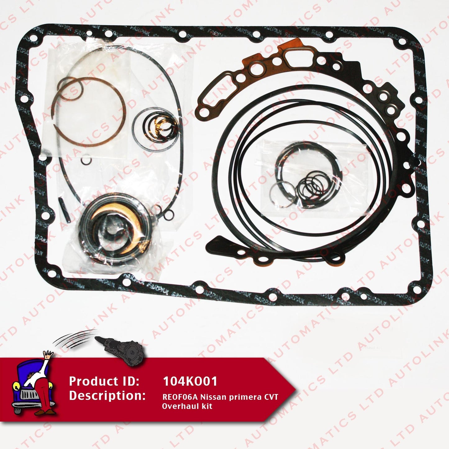 REOF06A Nissan primera CVT Overhaul kit