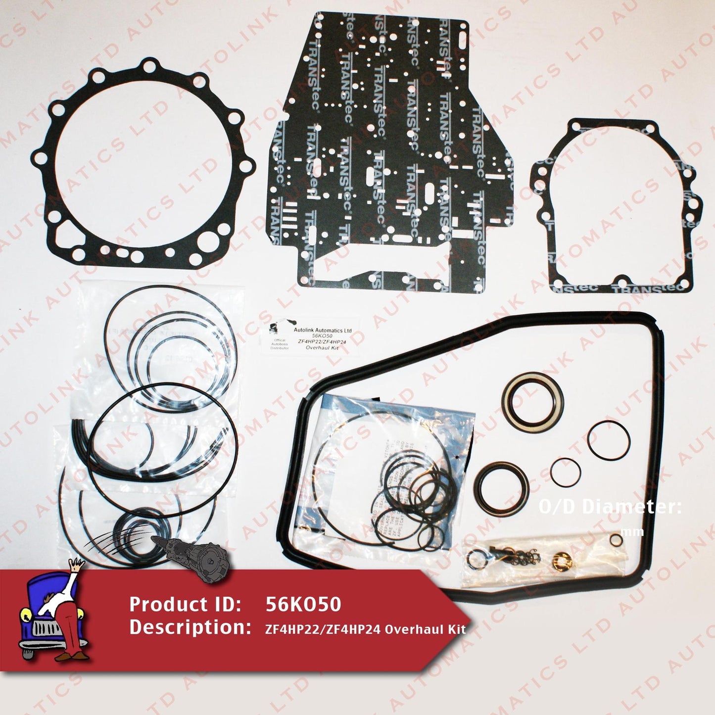 ZF4HP22/ZF4HP24 Overhaul Kit