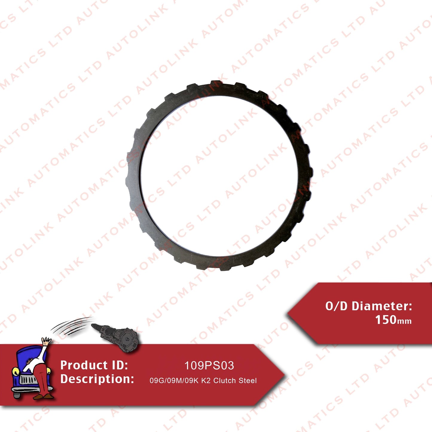 09G/09M/09K K2 Clutch Steel