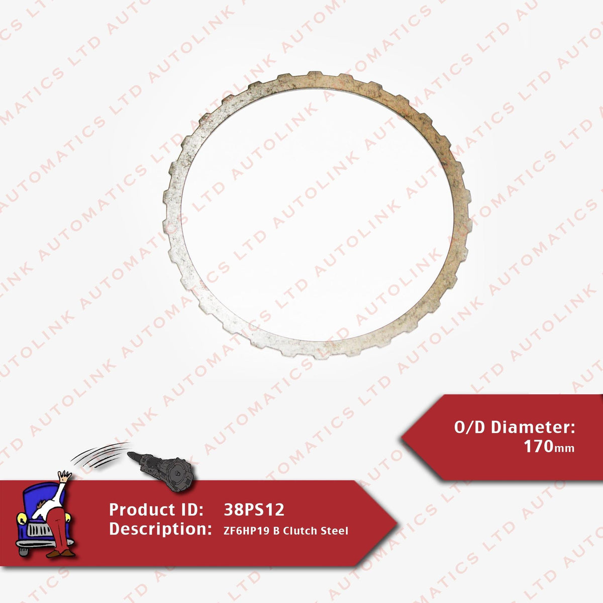 ZF6HP19 B Clutch Steel