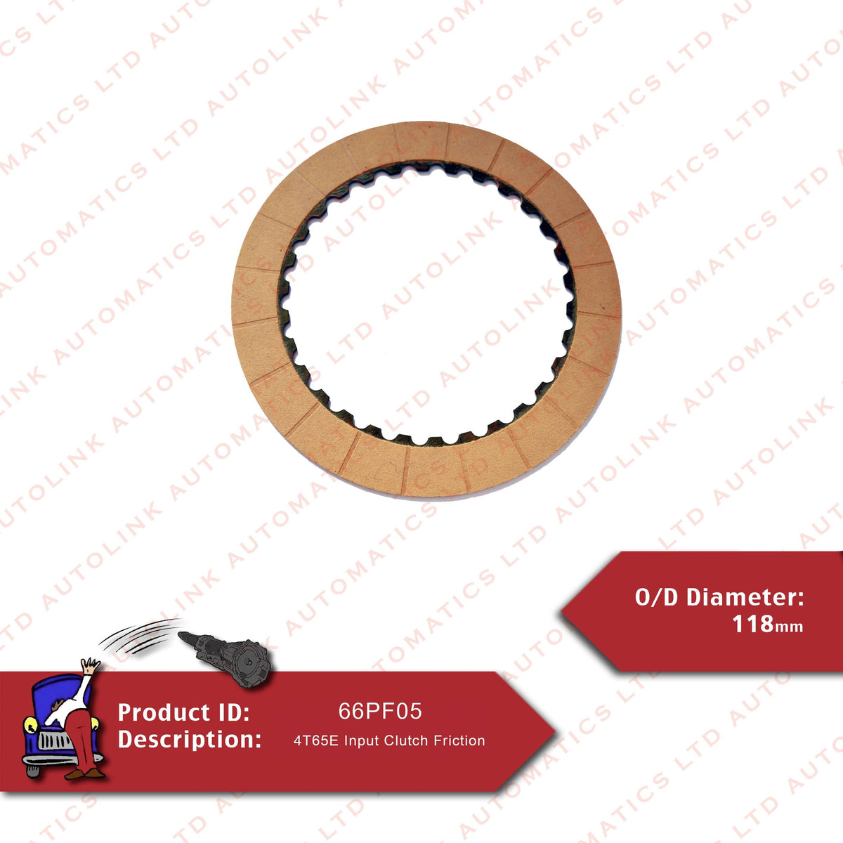 4T65E Input Clutch Friction