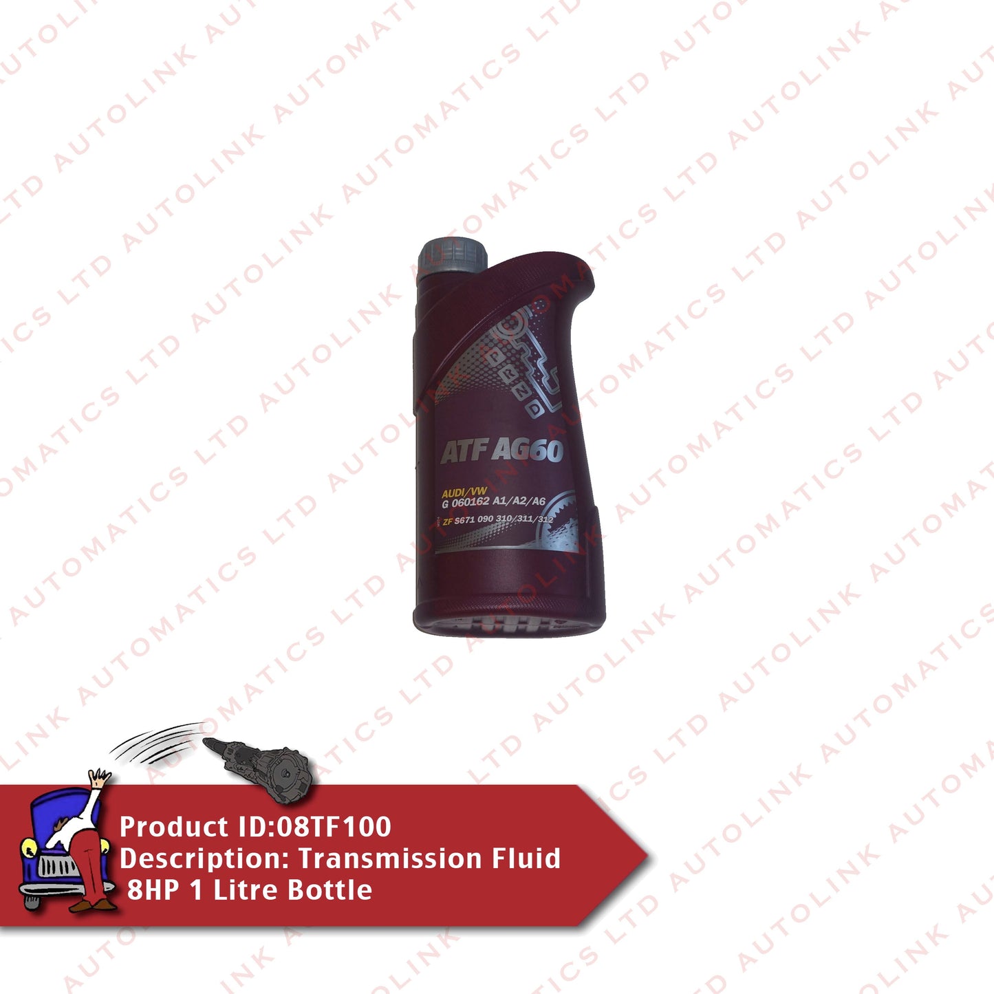 Transmission Fluid Transguard 8  1 Litre Bottle