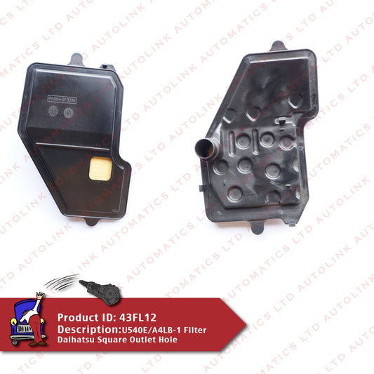 U540E/A4LB-1 Filter Daihatsu Square Outlet Hole