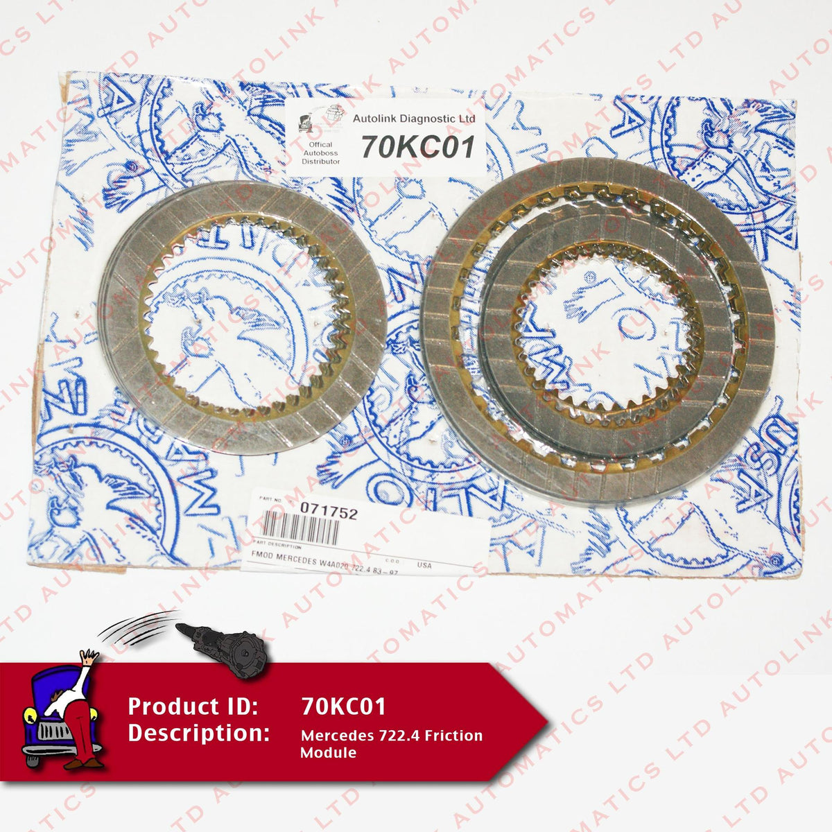 Mercedes 722.4 Friction Module