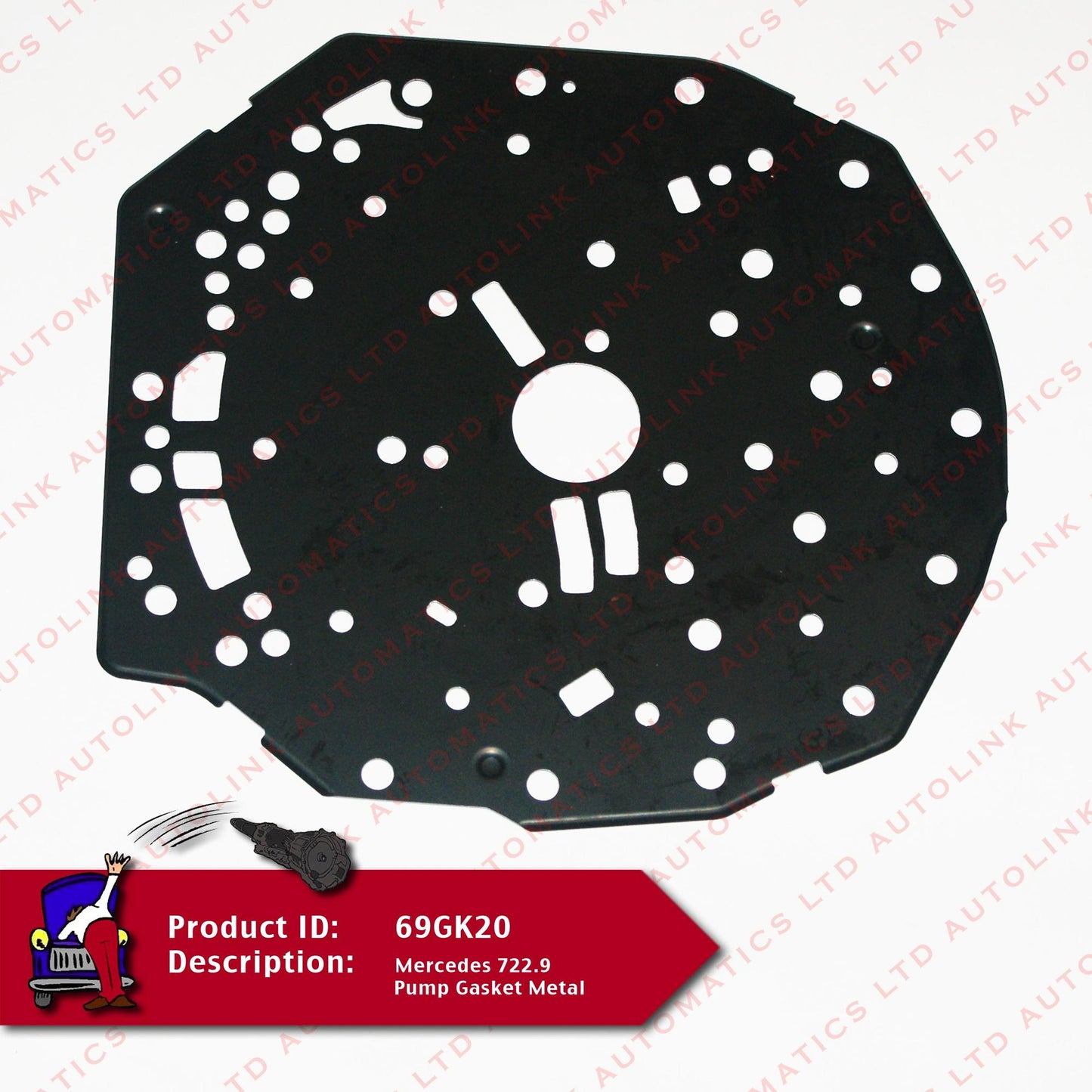 Mercedes 722.9 Pump Gasket Metal