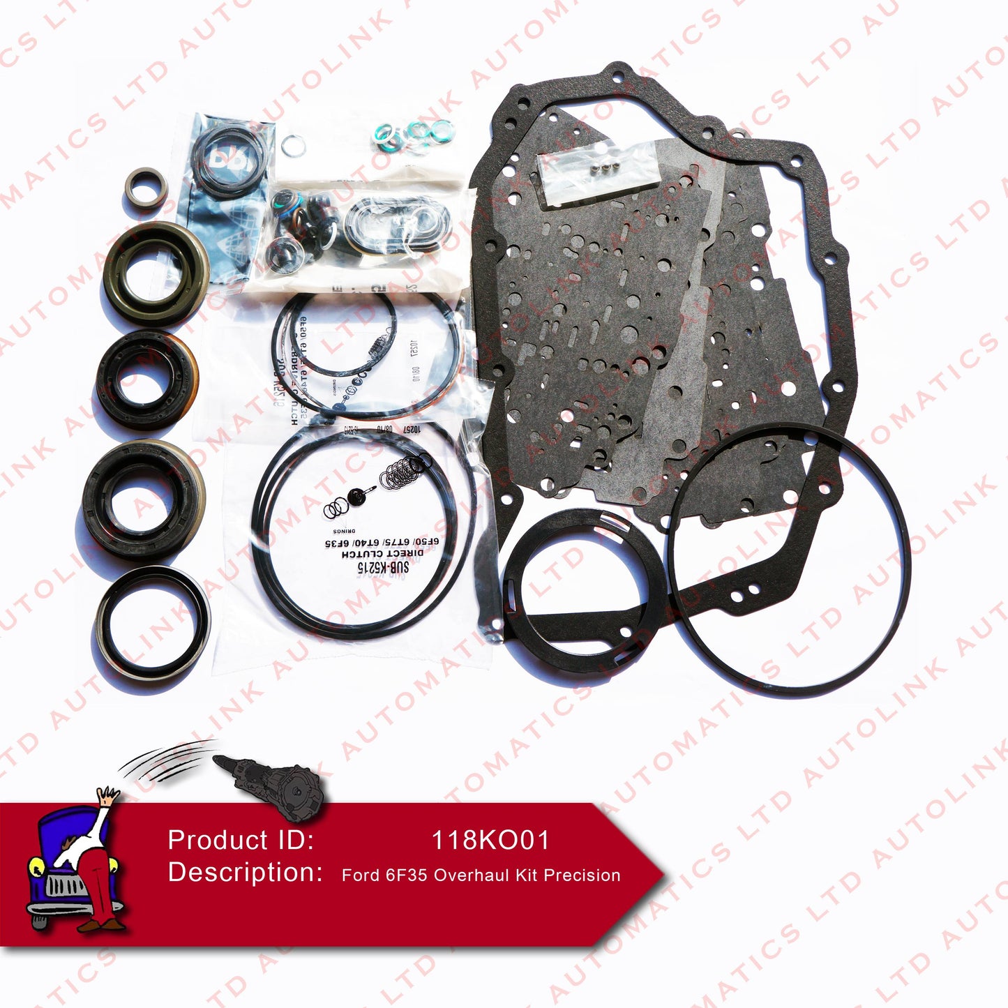 Ford 6F35 Overhaul Kit Precision