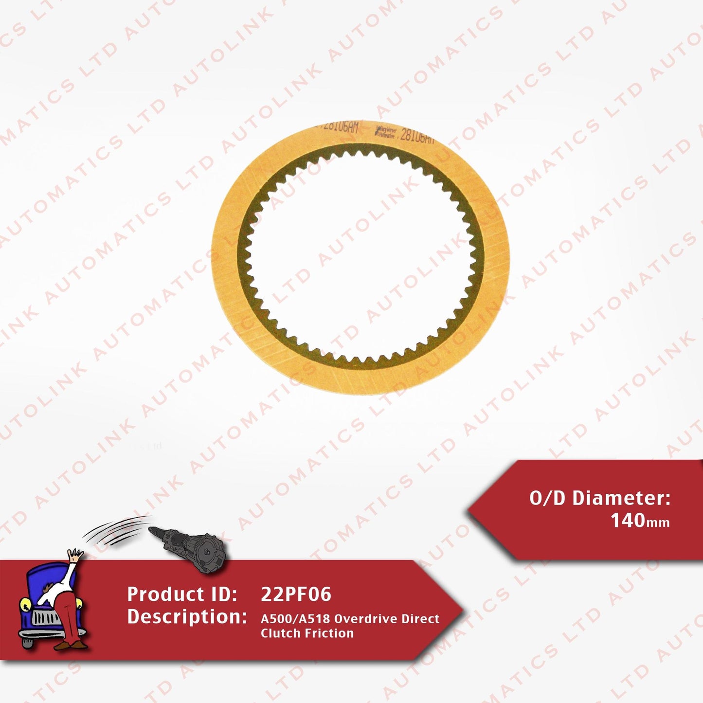 A500/A518 Overdrive Clutch Friction