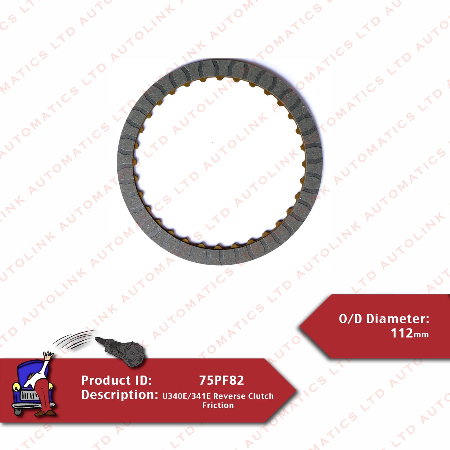 U340E/341E Reverse Clutch Friction