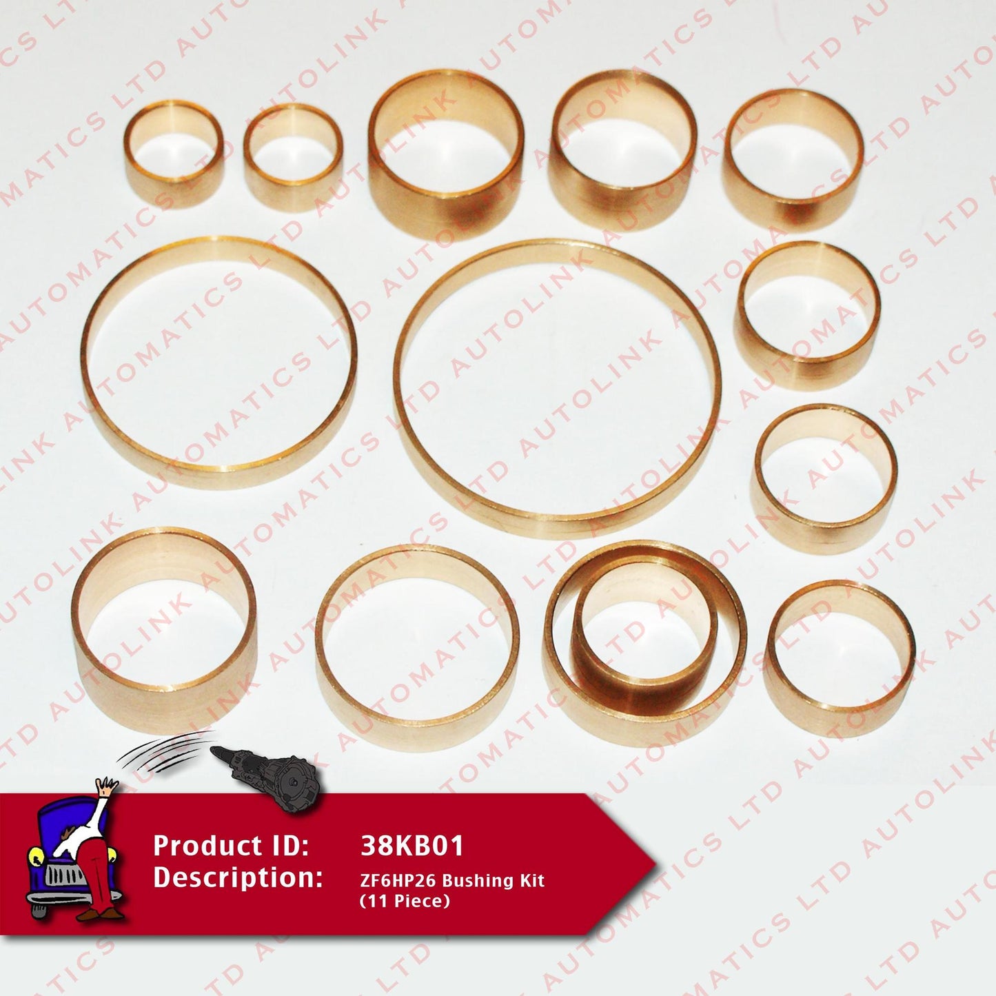 ZF6HP26 Bushing Kit (11 Peice)