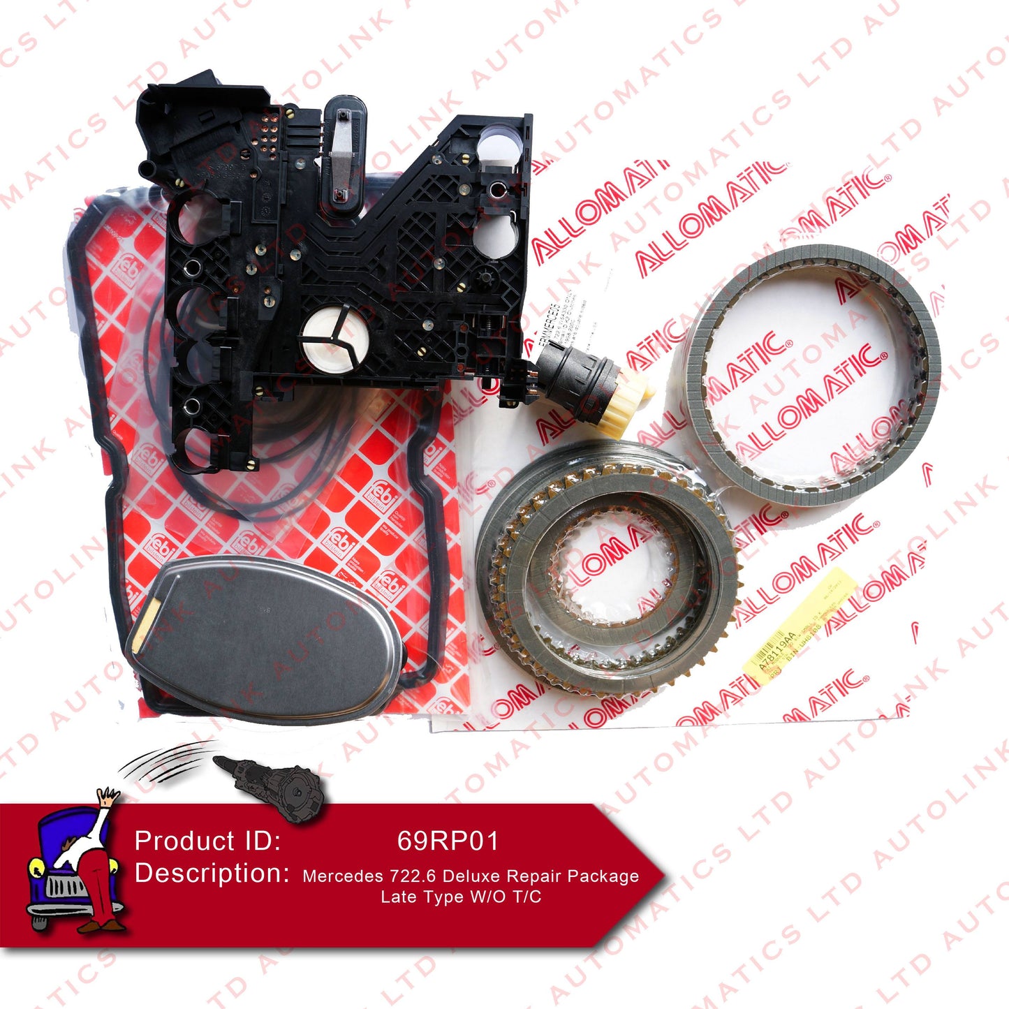 Mercedes 722.6 Deluxe Repair Package Late Type W/O T/C