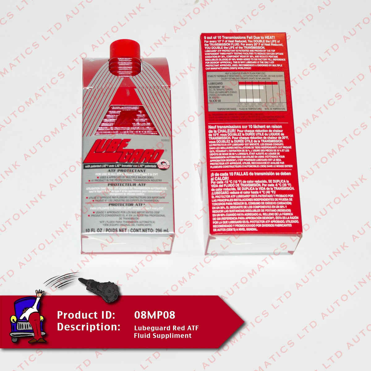 Lubeguard Red ATF Fluid Suppliment
