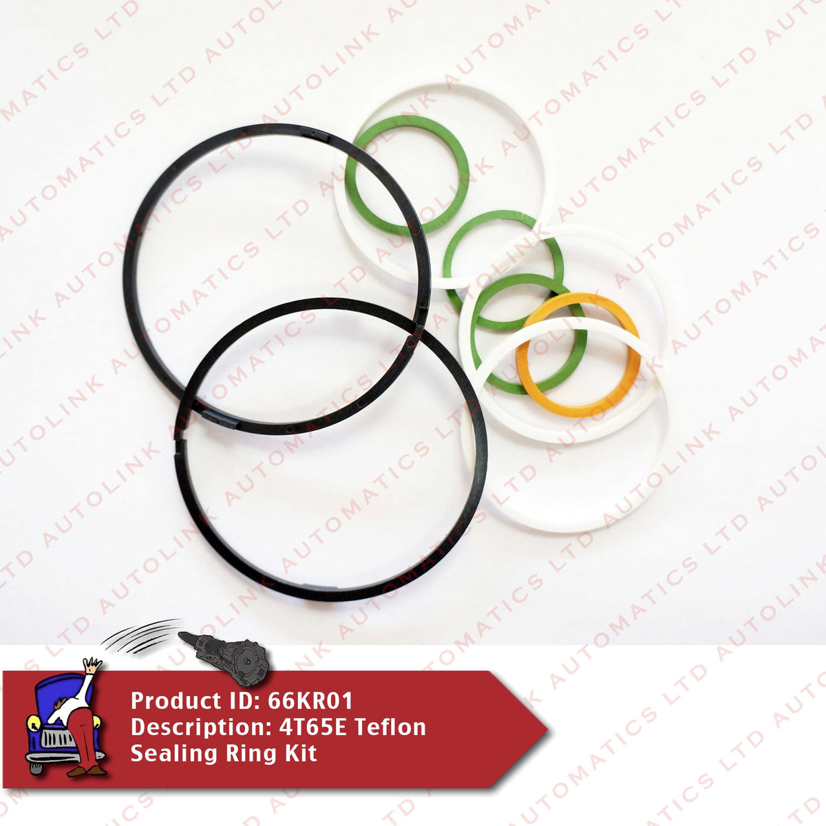 4T65E Teflon Sealing Ring Kit