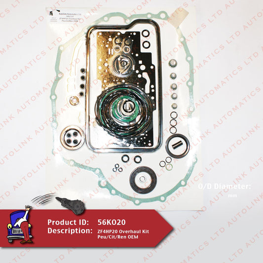 ZF4HP20 Overhaul Kit Peu/Cit/Ren OEM