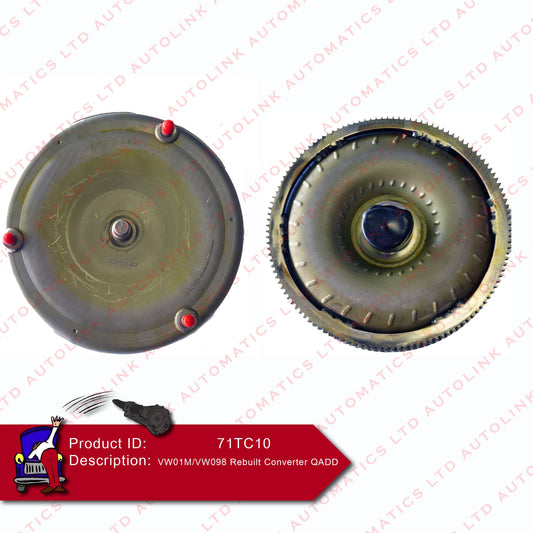 VW01M/VW098 Rebuilt Converter QADD