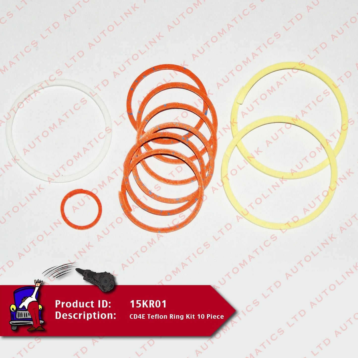 CD4E Teflon Ring Kit 10 Peice