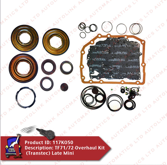 TF71/72 Overhaul Kit (Transtec) Late Mini