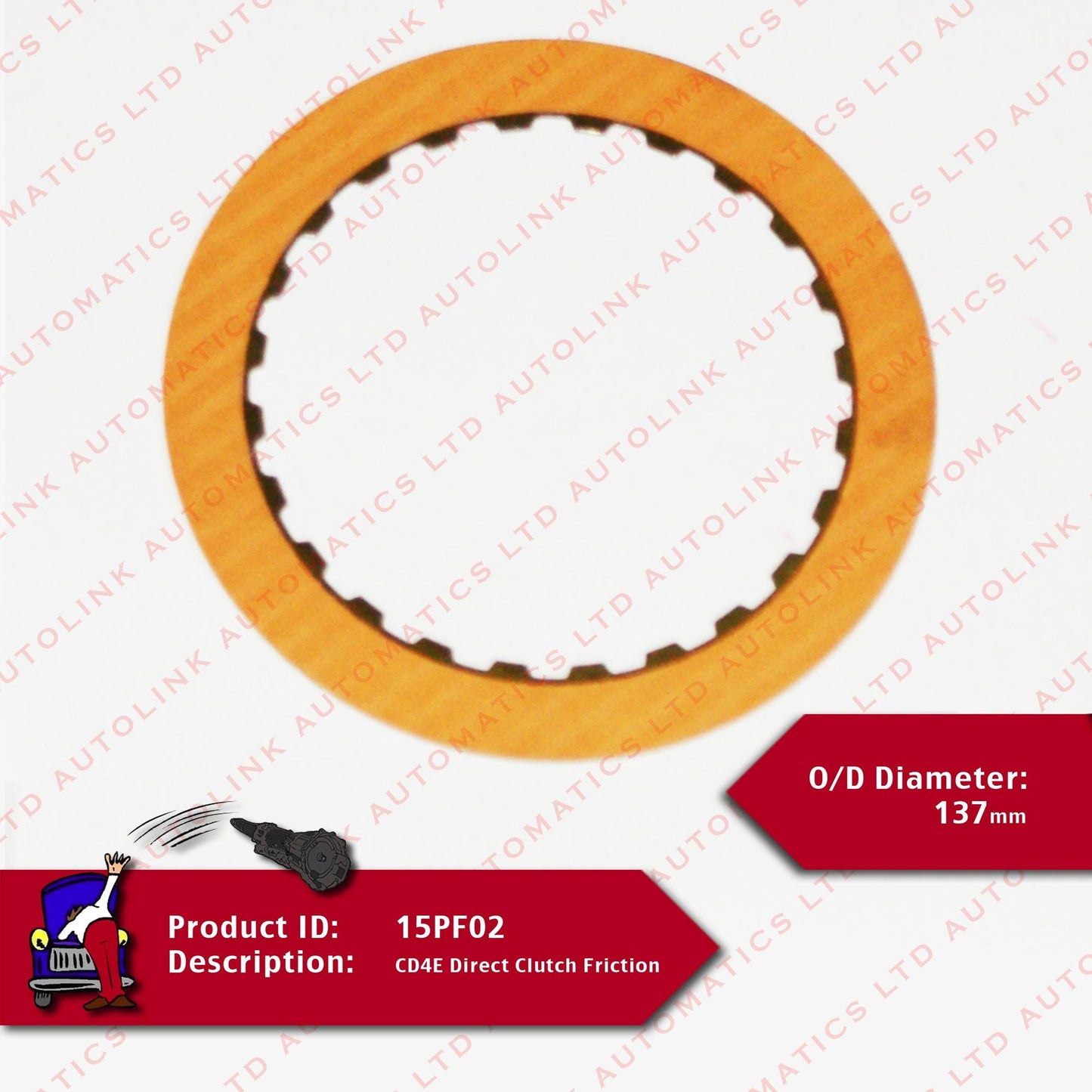 CD4E Direct Clutch Friction
