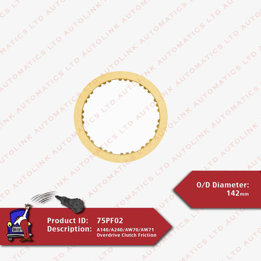 A140/A240/AW70/AW71 Overdrive Clutch Friction