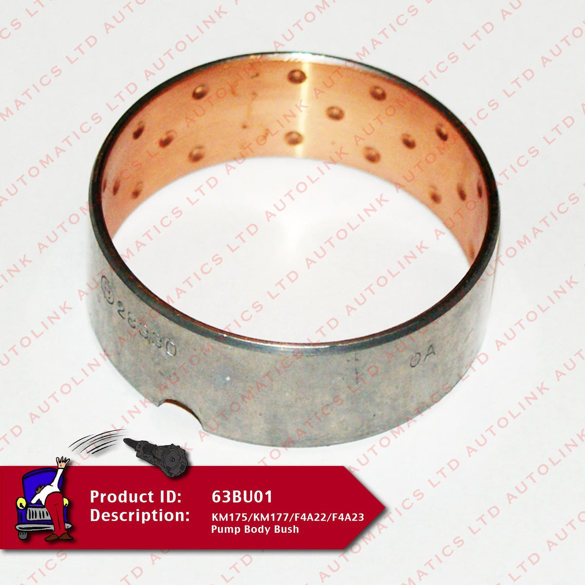 KM175/KM177/F4A22/F4A23 Pump Body Bush