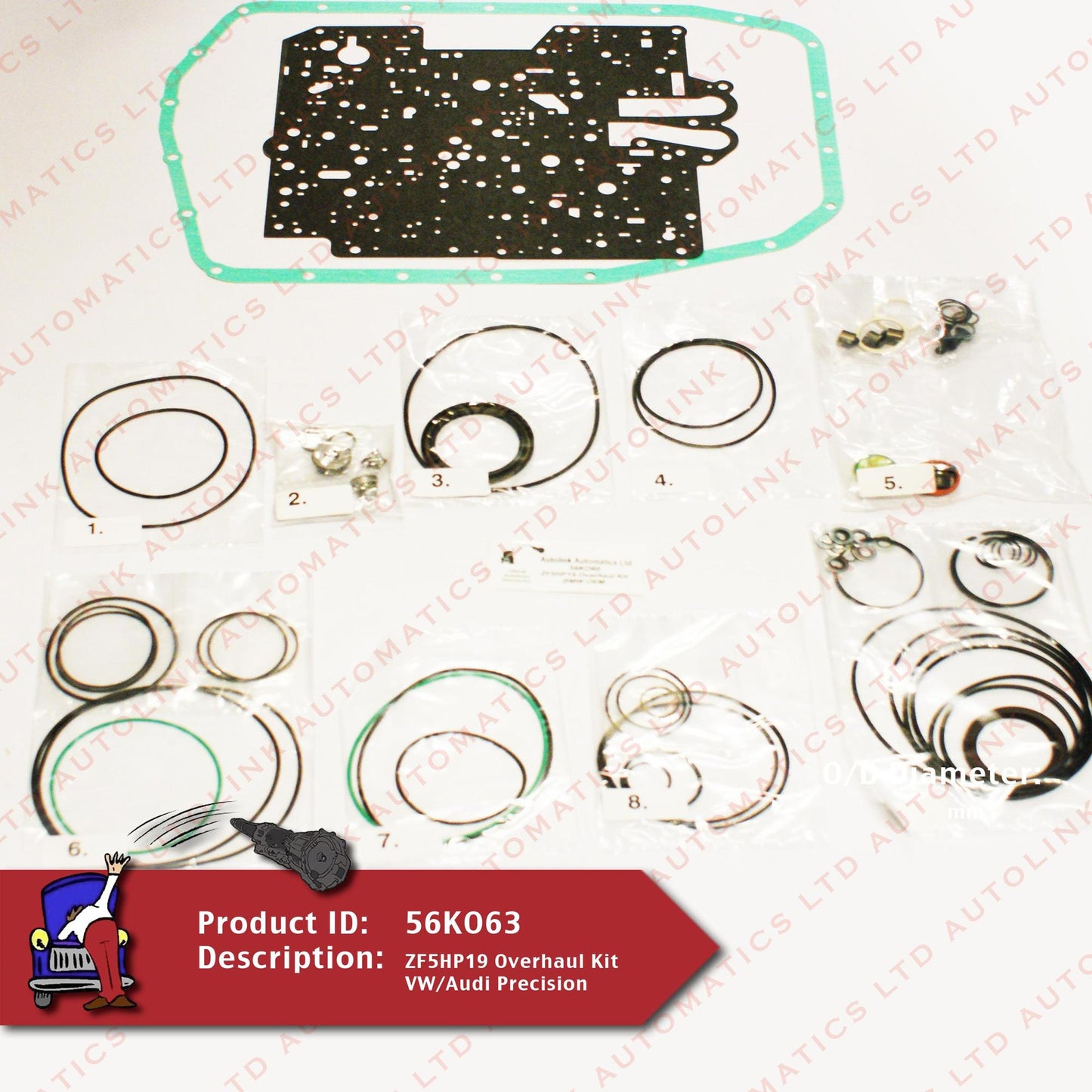 ZF5HP19 Overhaul Kit VW/Audi Precision