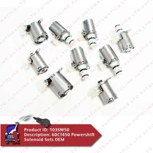6DCT450 Powershift Solenoid Sets