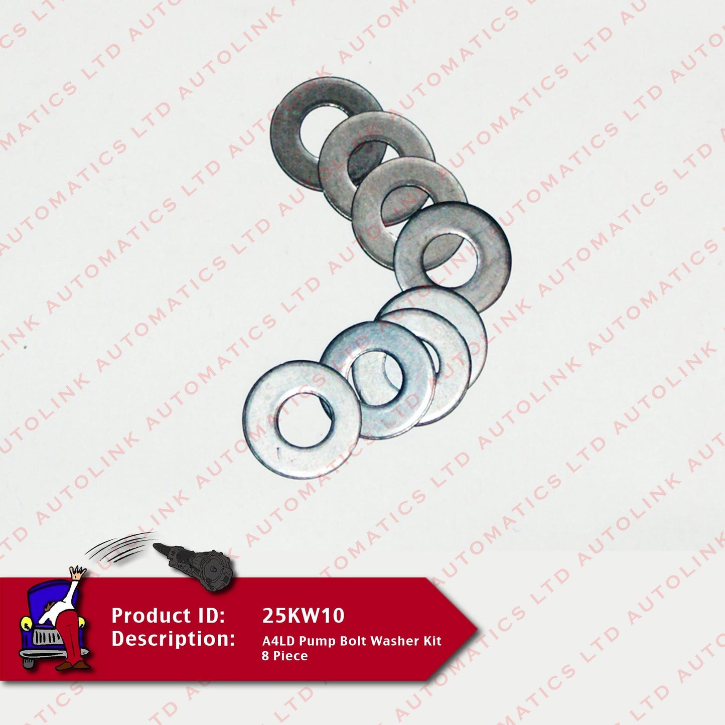 A4LD Pump Bolt Washer Kit 8 Piece