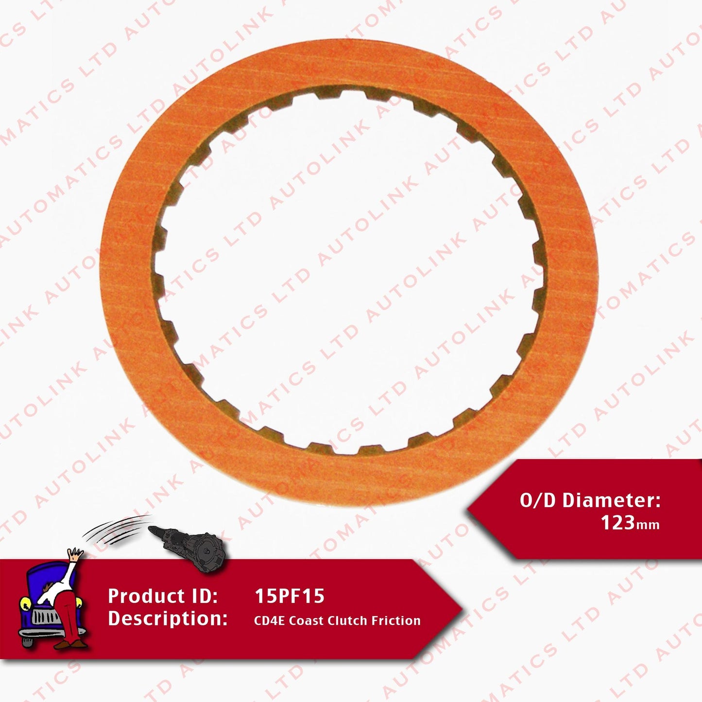 CD4E Coast Clutch Friction