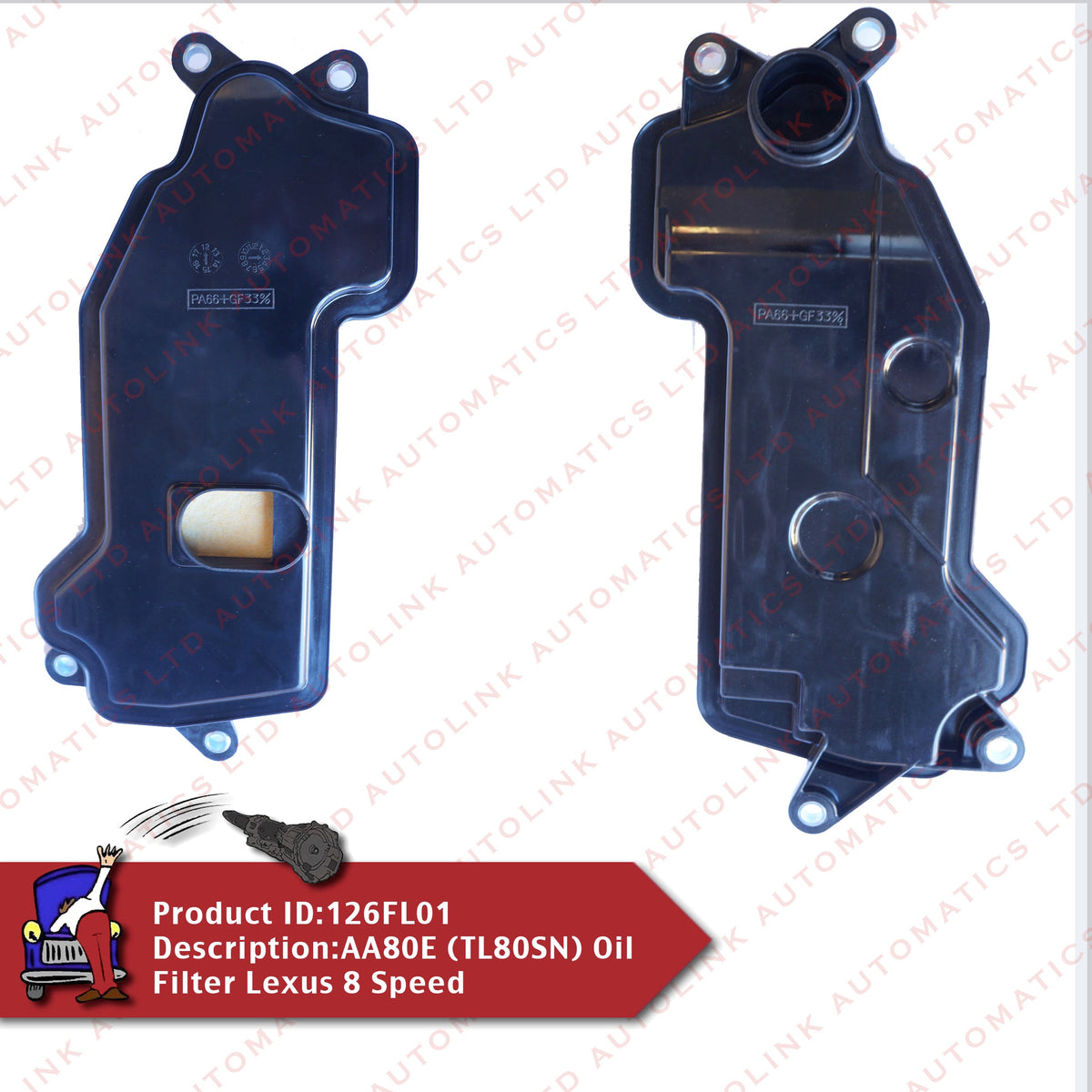 AA80E (TL80SN) Oil Filter Lexus 8 Speed