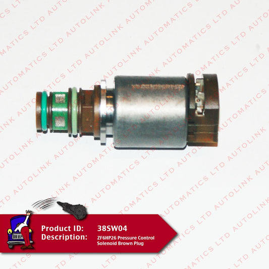 ZF6HP26 Pressure Control Solenoid Brown Plug