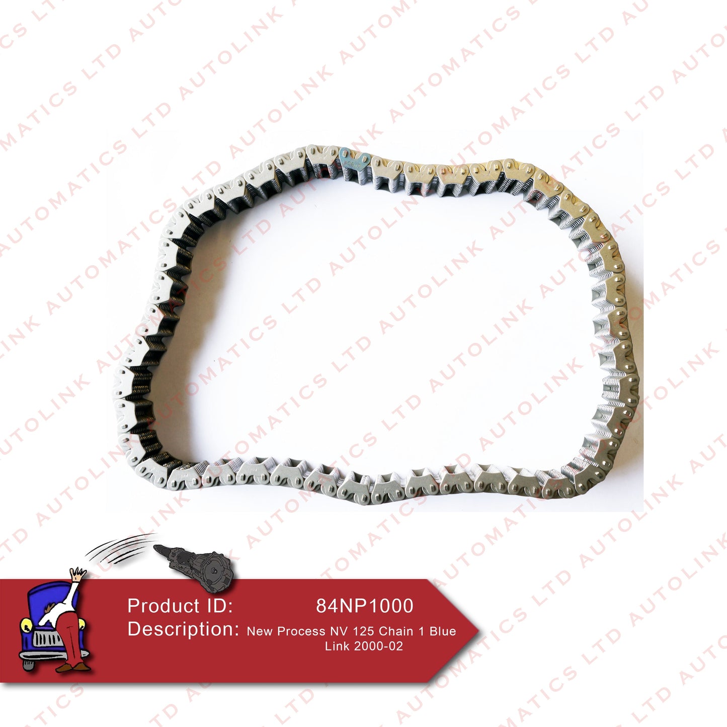 New Process NV 125 Chain 1 Blue Link 2000-02