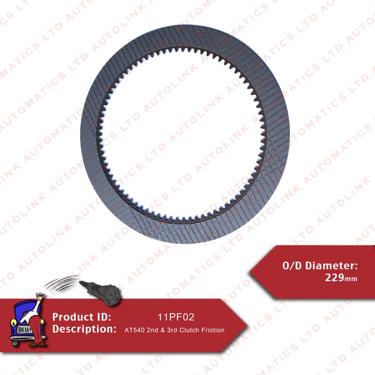 AT540 2nd & 3rd Clutch Friction