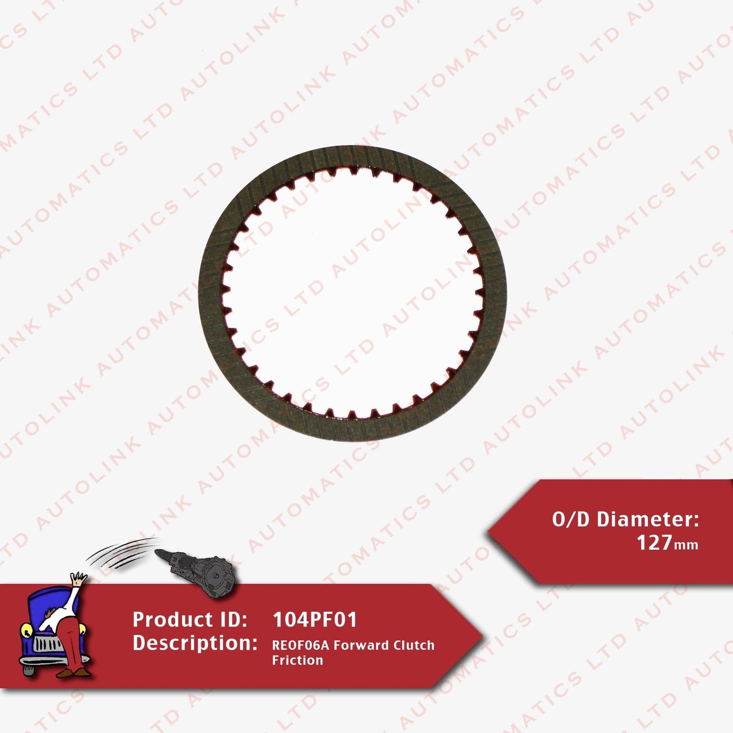REOF06A Forward Clutch Friction