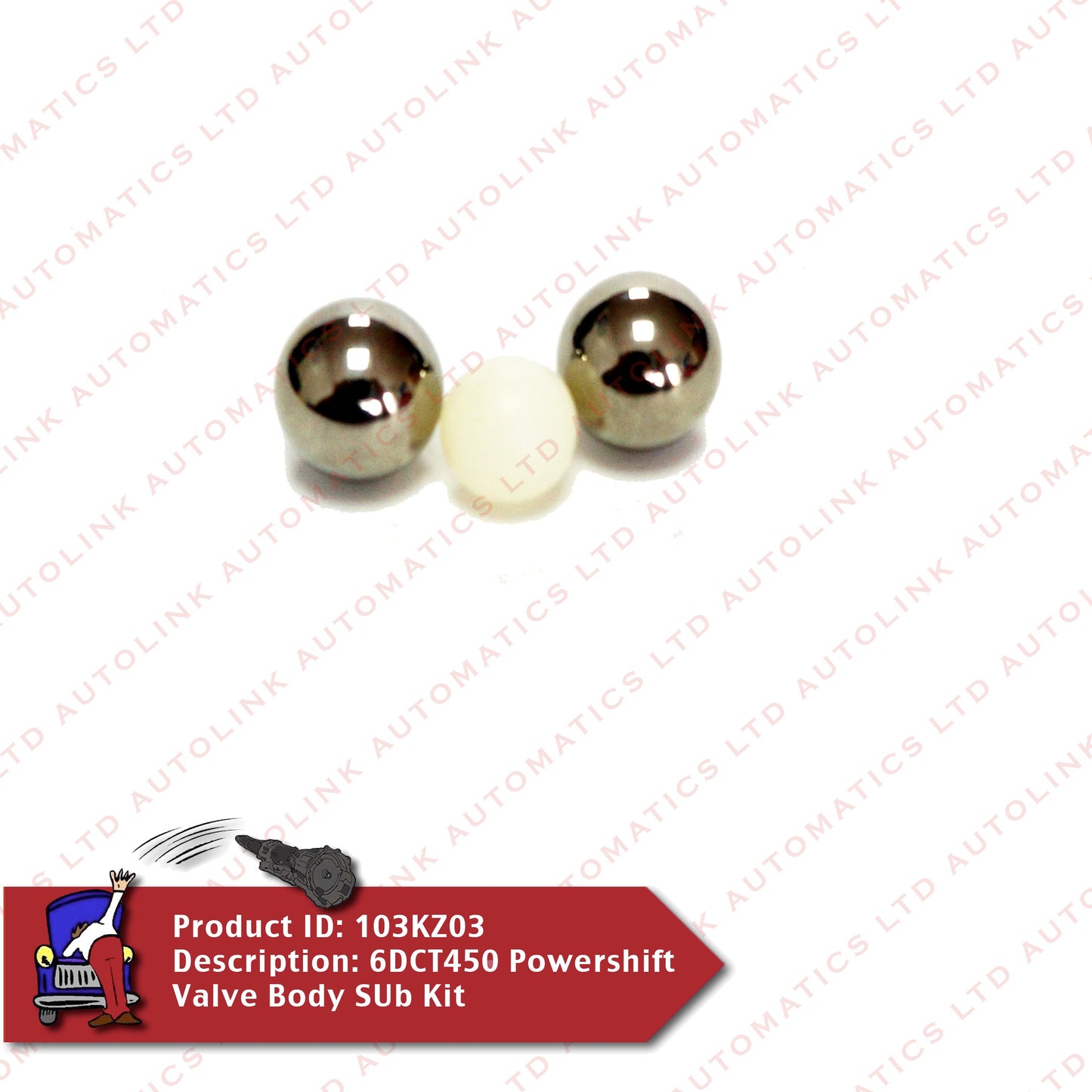 6DCT450 Powershift Valve Body Sub Kit