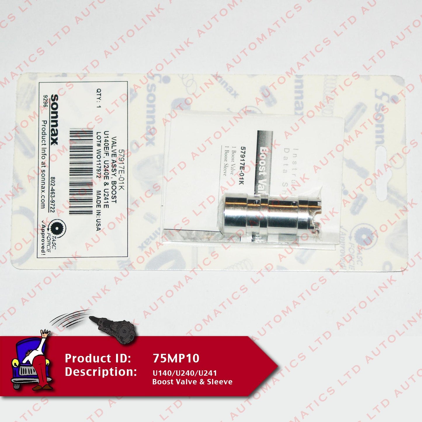 U140/U240/U241 Boost Valve & Sleeve