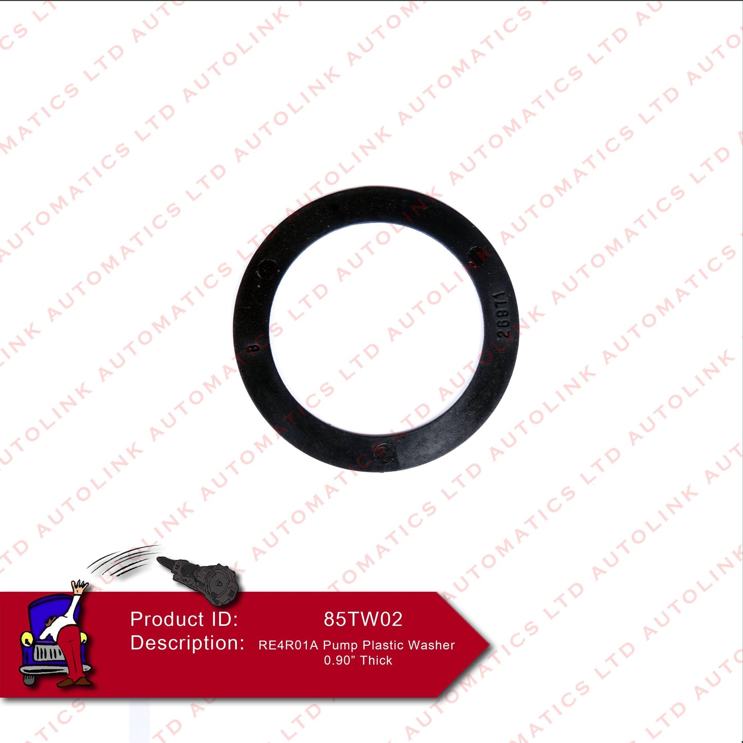 RE4R01A Pump Plastic Washer 0.90" Thick