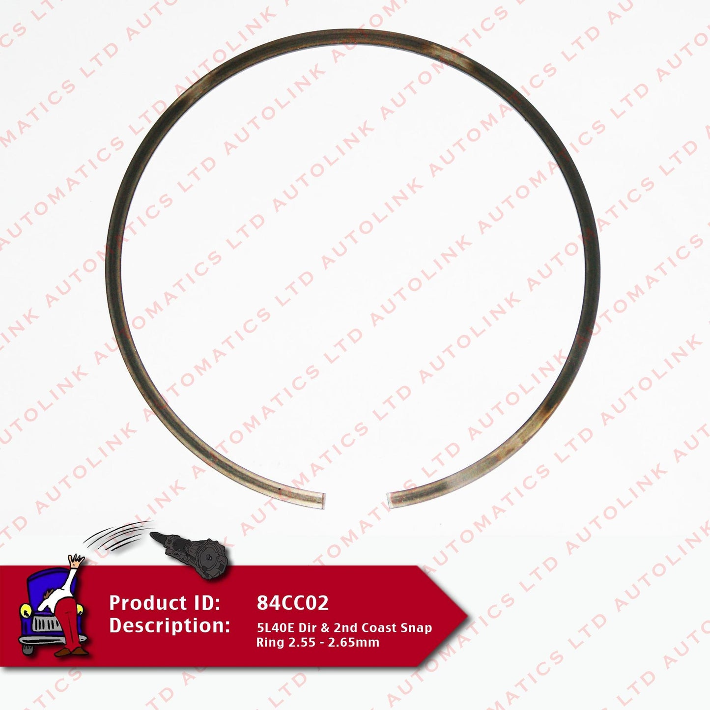 5L40E Dir & 2nd Coast Snap Ring 2.55 - 2.65mm