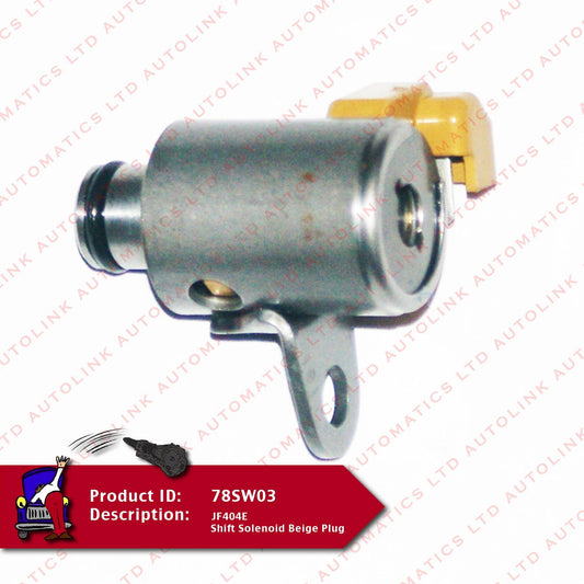 JF404E Shift Solenoid Beige Plug