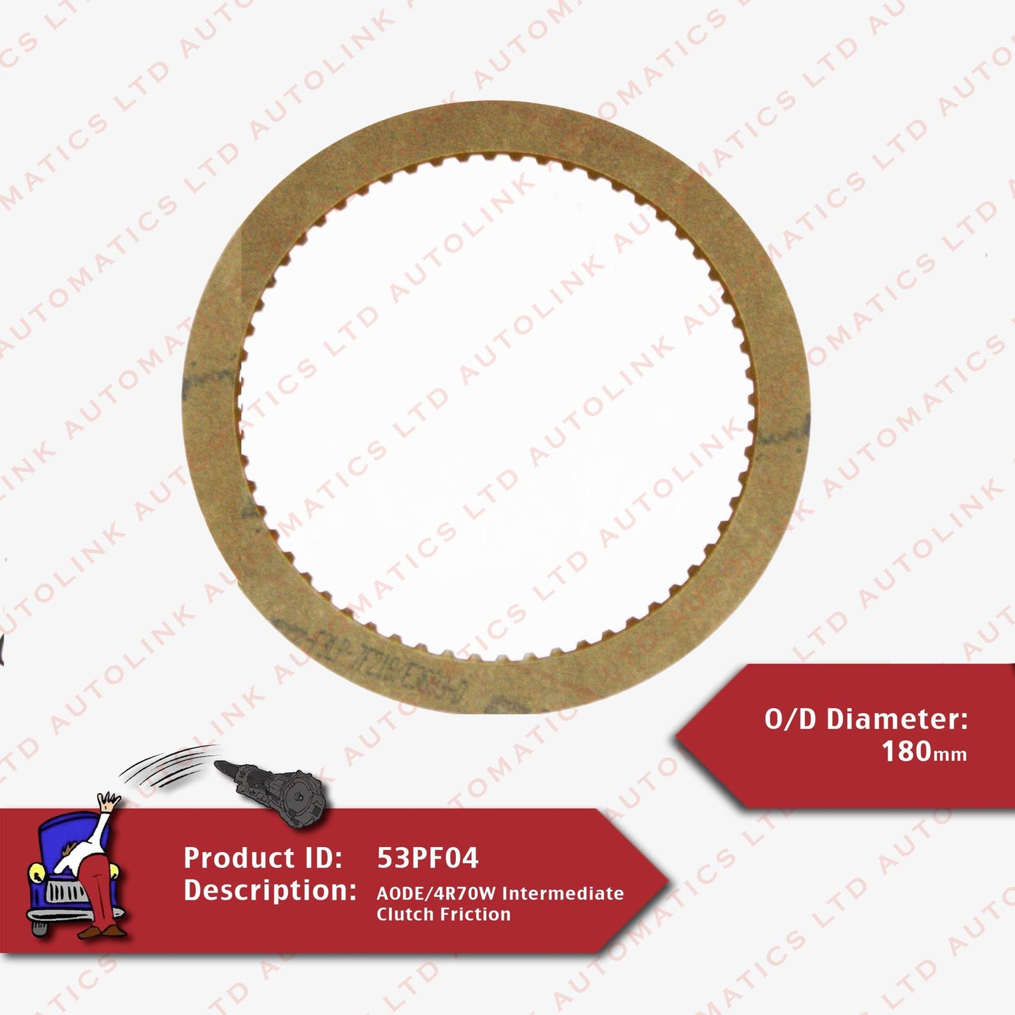 AODE/4R70W Intermediate Clutch Friction