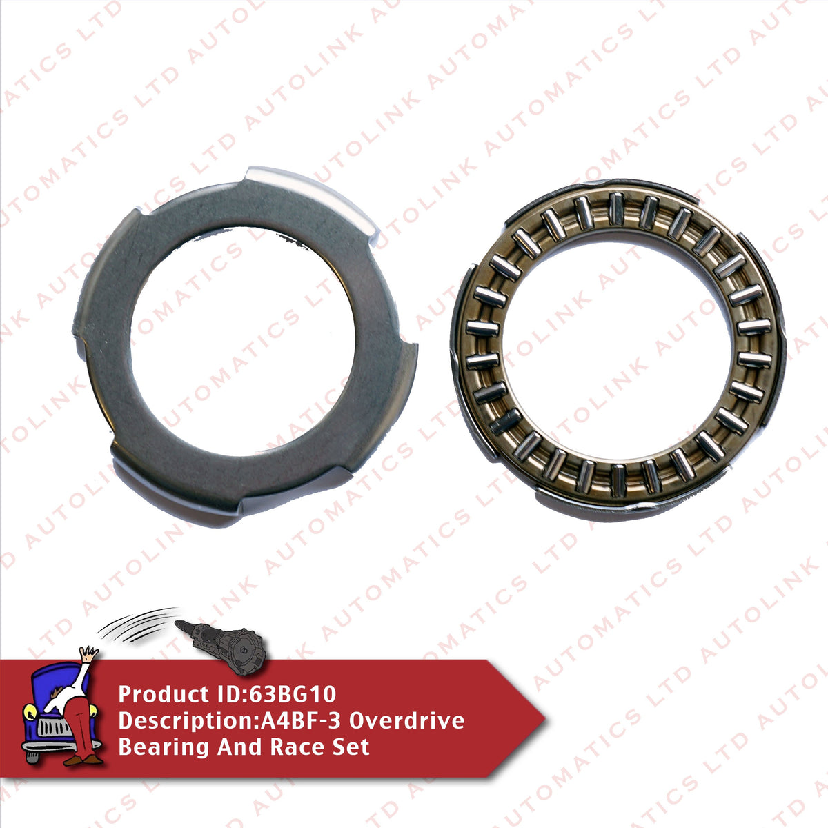 A4BF-3 Overdrive Bearing And Race Set