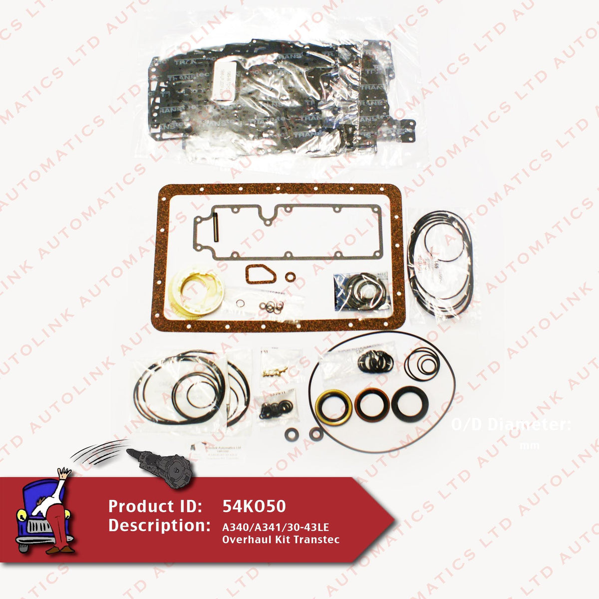 A340/A341/30-43LE Overhaul Kit Transtec