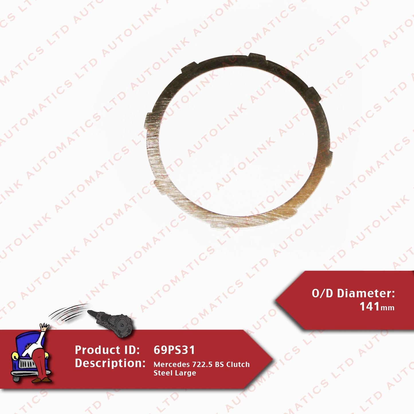 Mercedes 722.5 BS Clutch Steel Large