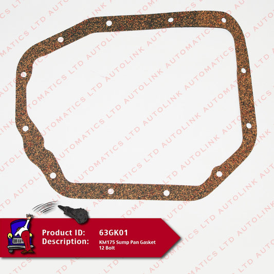 KM175 Sump Pan Gasket 12 Bolt