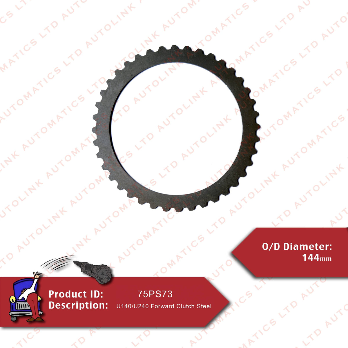 U140/U240 Forward Clutch Steel