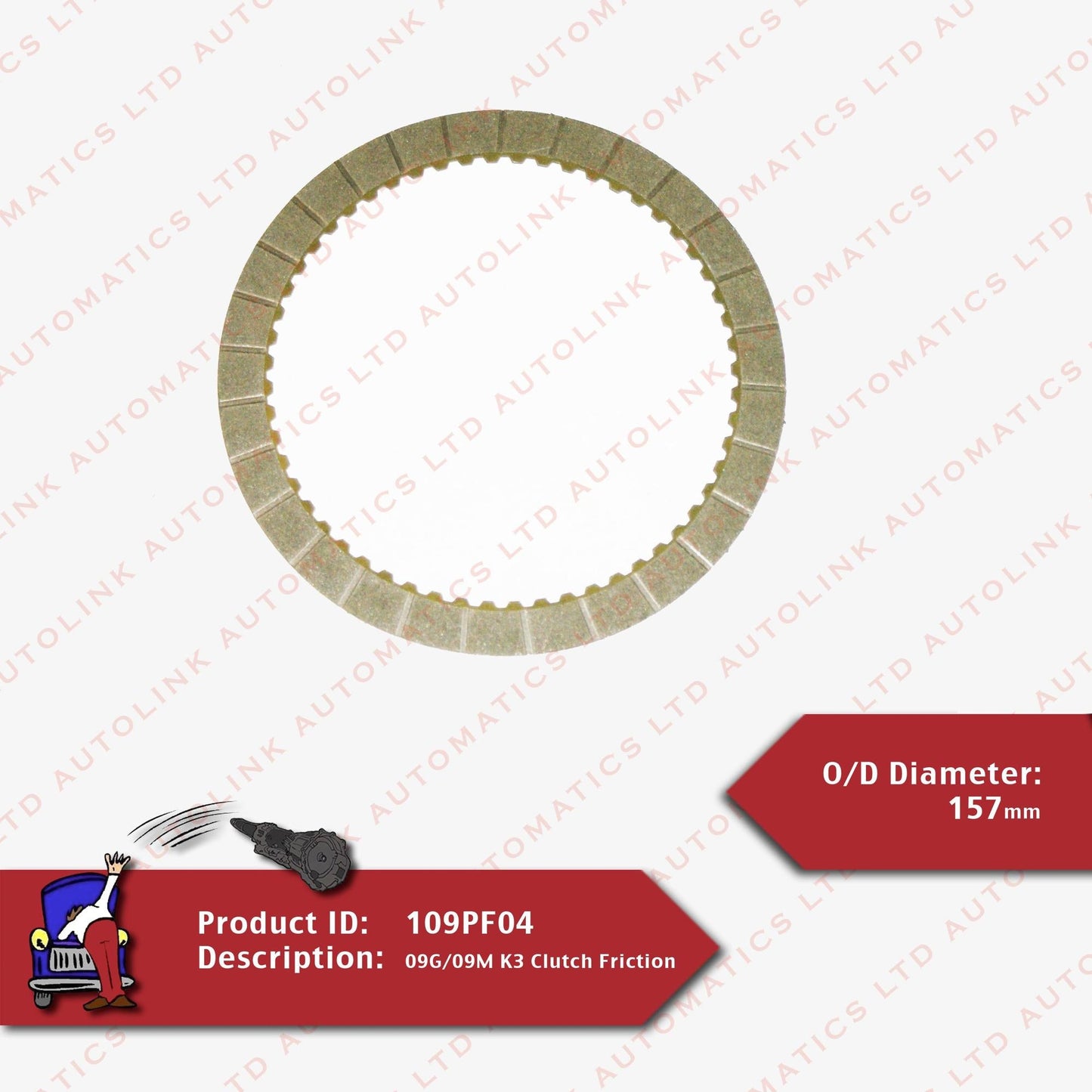 09G/09M K3 Clutch Friction