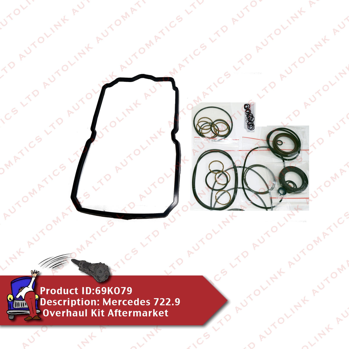 Mercedes 722.9 Overhaul Kit Aftermarket